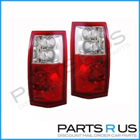 Pair of Tail Lights to suit Holden Commodore 8/03 - 2008 VY VZ Ute & Station Wagon 