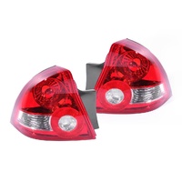 PAIR Tail Lights to suit Holden VY Commodore 02-04 Series 1 Sedan Red & Clear