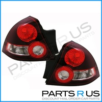 PAIR Tail lights to suit Holden VY Commodore 9/02-8/04 SS Style Sedan