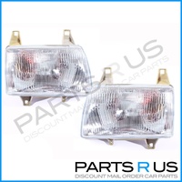 Headlights Left & Right Ford Courier Ute PD 96-98 Mazda Bravo B2500 B2600 96-99