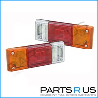 Tail Lights Pair to suit Ford Courier Mazda Bravo Tray Back Ute - SEE DESCRIPTION