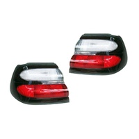 Tail Lights Genuine for Nissan Pulsar N15 98-00 5Door Hatch Red & Clear LH+RH Set 