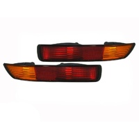 Pair Rear Bumper Bar Tail Light to suit Mitsubishi Pajero 00-02 NM