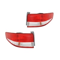 Set of Tail Light to suit Honda Accord 02-06 CM-7 Series 1 Sedan Red & Clear