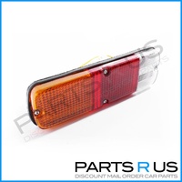 Universal Replacement Tray Back Ute Red Amber & Clear Tail Light Lamp LH or RH