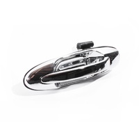 Rear LHS Outer Chrome Door Handle For Toyota Landcruiser 98-07 100 Series