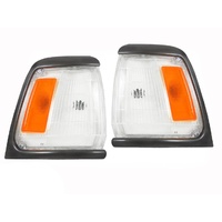  Corner Indicator Lights for Toyota Hilux 88-91  2WD Pair LN85