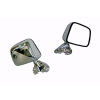 RHS Chrome Skin Mount Door Wing Mirror Suits Toyota Hilux 88-04 2WD/4WD Ute