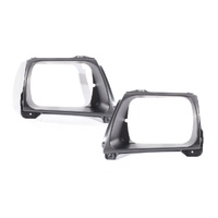 Pair of Headlight Surrounds To Suit Toyota Hilux 2001-05 2WD 4WD 