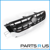 Chrome Front Center Grille To Suit Toyota Hilux 01-05 2WD & 4WD Ute