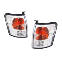 PAIR of Corner Indicator Light Suits Toyota Hilux 01-05 2WD & 4WD Ute SR5