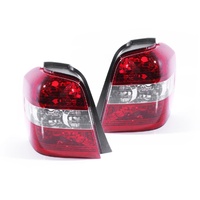  PAIR Genuine Tail Light suits Toyota Kluger 03-07 MCU28 Wagon Red & Clear