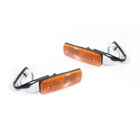 PAIR Amber Indicator Guard Flasher for Toyota 60 Series Landcruiser 80-90 ADR COMPLIANT