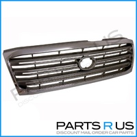 Chrome Grille 02-05 Suits Toyota 100 Series Landcruiser GXL