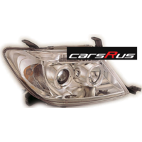 Chrome Performance Angel Eye Headlights for Toyota Hilux 4WD/2WD Set RHS+LHS 