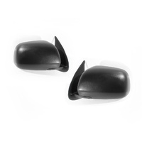 Door Wing Mirrors for Toyota Hilux Ute 05-15 2WD & 4WD Black Manual LH+RH Set TYC