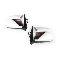 Door Mirrors for Toyota Hilux 05-11 Ute Chrome Electric Left & Right