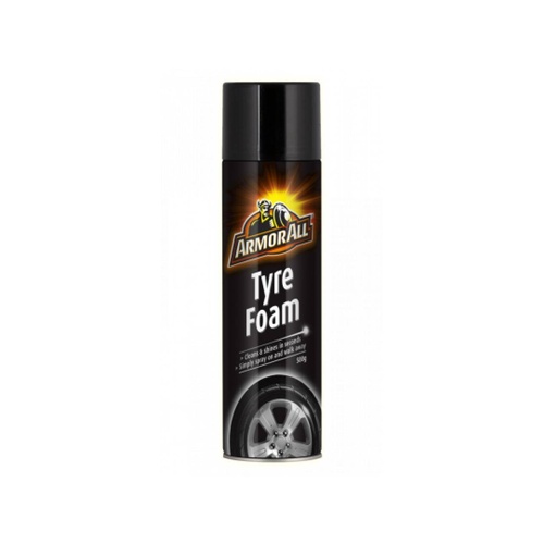 Armor All Tyre Foam - Black Enhancer + Cleans Dirt & Grime In Minutes