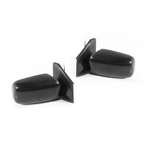 PAIR Door Wing Mirrors Black Electric to suit Mitsubishi Lancer 02-08 CG CH & VRX