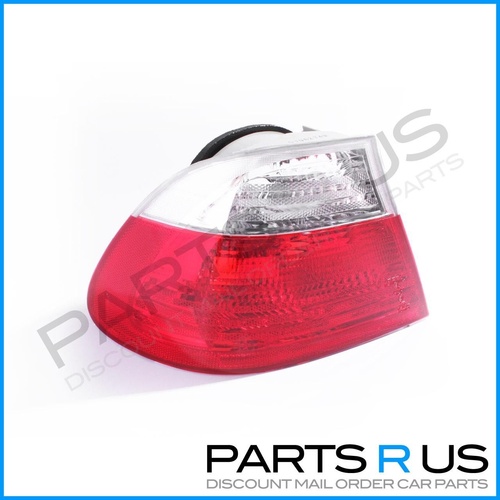 LHS Tail Light suits BMW E46 3 Series 99-03 2Door Coupe Red & Clear