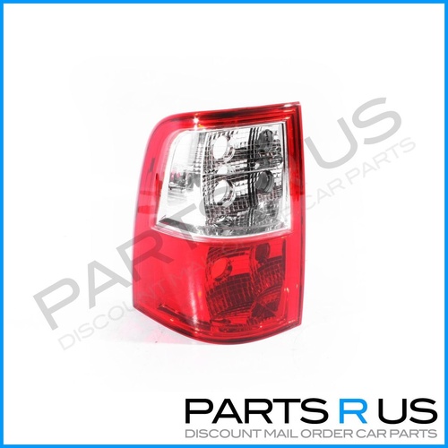 LHS Tail Light Rear suits Ford Falcon 2/08-03/13 FG Ute 08-13 Series 1&2 Red/Clear