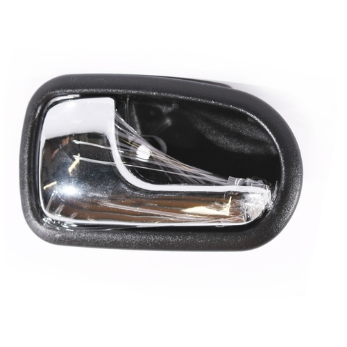 LHS Inner Chrome Door Handle Front/Rear Interior suits Ford Laser 1998-02 KN KQ & Mazda 323 Astina 2000-03 