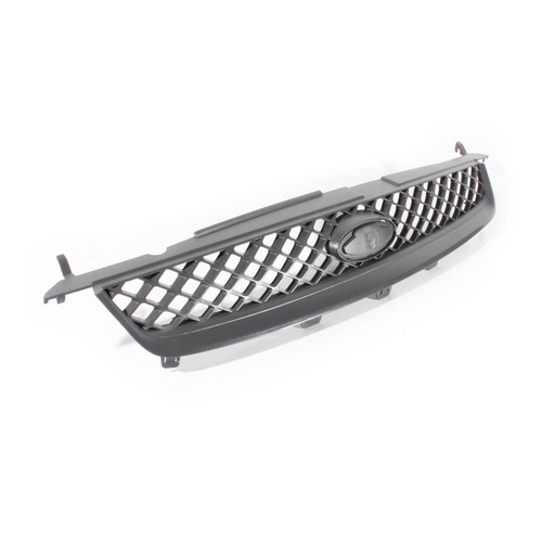 Grille 05-08 Ford Fiesta WQ 3 & 5 Door Hatch Grey Plastic Front Centre Grill A/M 
