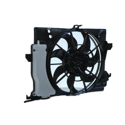 Genuine Radiator Fan Assembly to suit Hyundai Accent 11-17 RB 1.6L G4FC With Overflow Bottle
