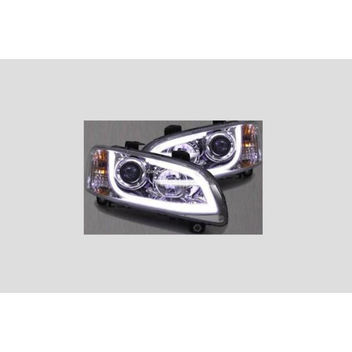 Head Lights LED DRL CHROME Projector to suit Holden VE Commodore Series 2 & HSV SSV SV