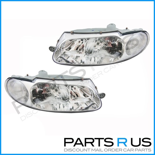 Pair Headlights to suit Holden VT Commodore 9 -00 Calais Berlina HSV WH Statesman