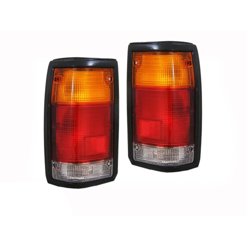 PAIR Tail Lights to suit Ford Courier & Mazda Bravo Ute 85-98
