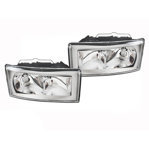 PAIR of HeadLights to suit Iveco Daily 90 Van 2000-05 ADR COMPLIANT