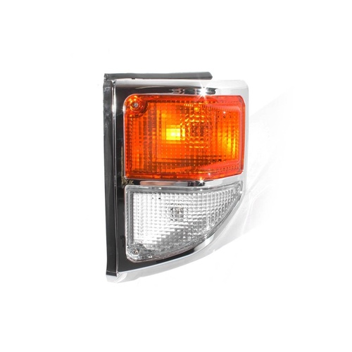 Chrome LHS Corner Light suits Toyota Landcruiser 99-07  70 (78 & 79) Series Depo