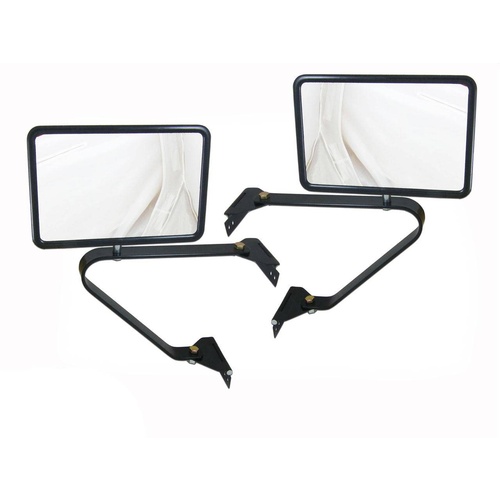 Door Mirrors Towing to suit Hilux Courier Triton Rodeo Long Arm Cab Ute Wide Tray Back